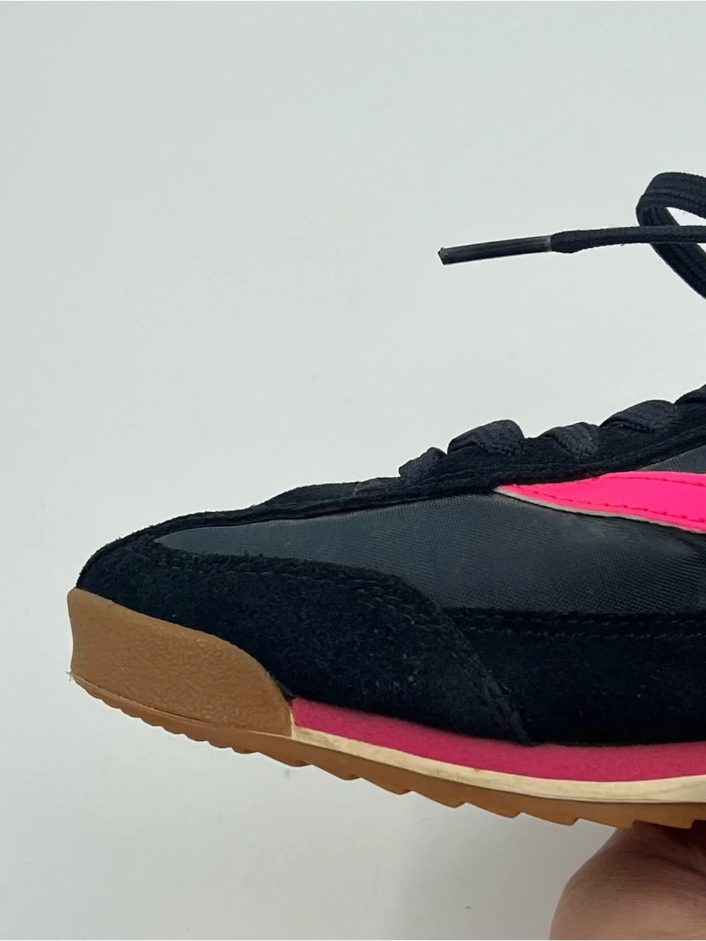 Tretorn Women’s Rawlins 2.0 Suede/Textile Sneakers Navy/Pink 6 Trainers